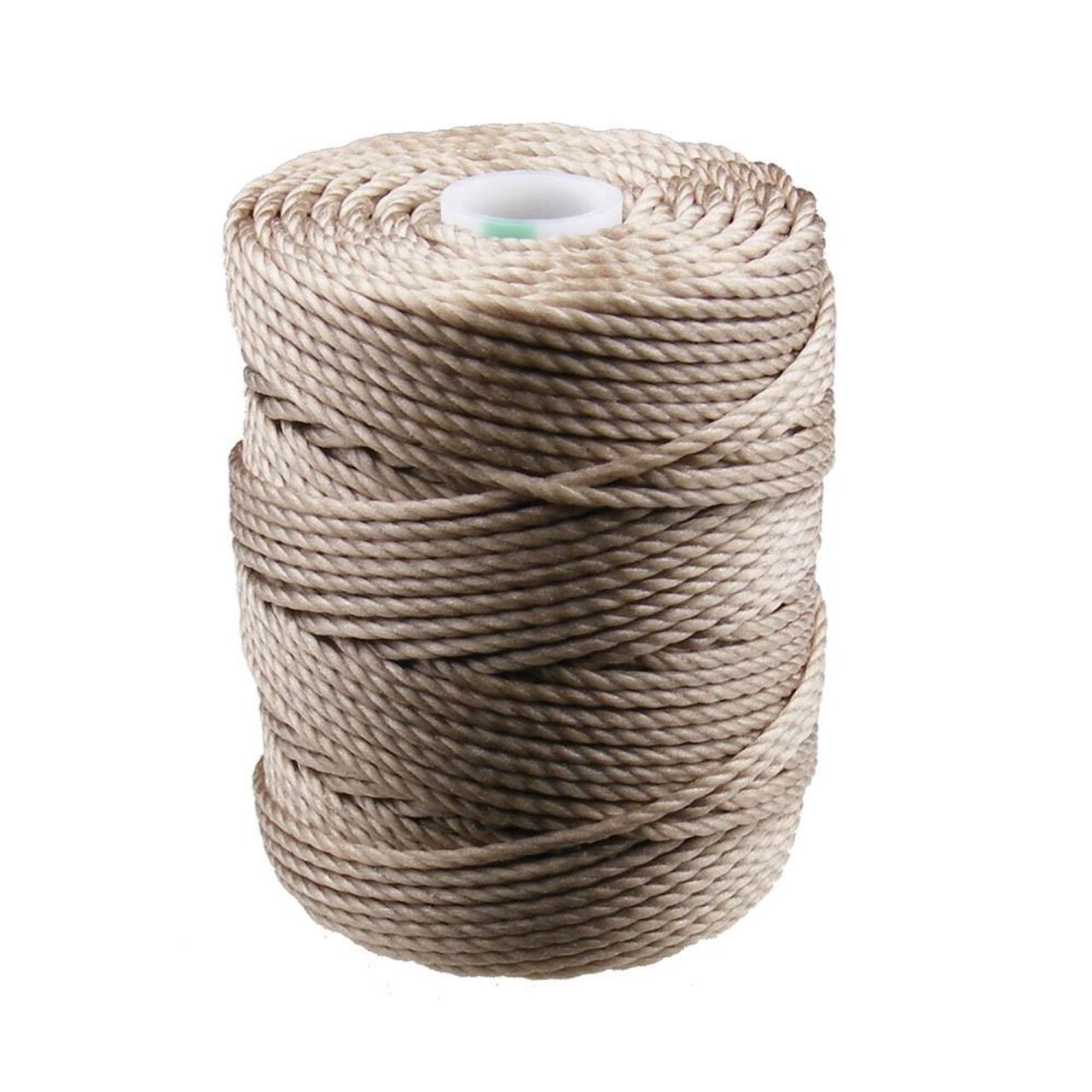 C-Lon Tex 400 Heavy Weight Bead Cord, Latte ,1.0mm, 36 Yard Spool